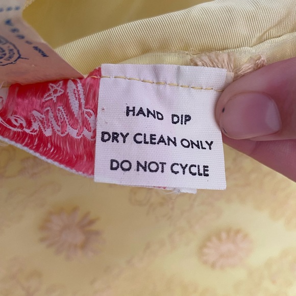 Vintage Nadine Lemon Yellow Ruffled Tiered Dress - Picture 11 of 16